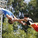 Above and Beyond - Flying Trapeze - Splits Catch